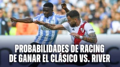 Probabilidad de Racing vs. River por la fecha 27 de la Liga Profesional.