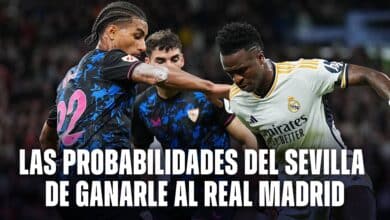 Probabilidades de Sevilla vs. Real Madrid