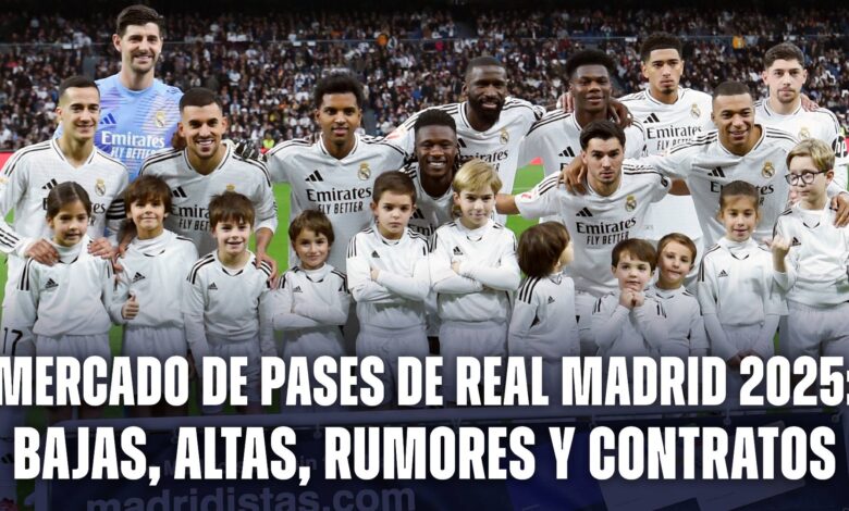 El mercado de pases de Real Madrid 2025, en vivo: todas las novedades del Merengue.