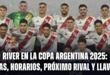 River en la Copa Argentina 2025: todos los detalles