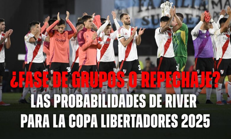 Fase de grupos o repechaje: las probabilidades de River para la Copa Libertadores 2025