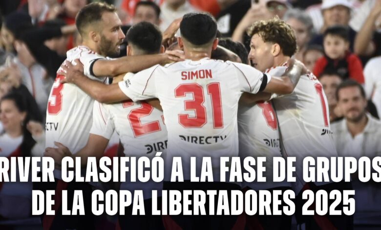 River clasificó a la fase de grupos de la Copa Libertadores 2025