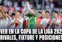 River en la Copa de la Liga 2025: rivales, fixture, calendario y tabla de posiciones