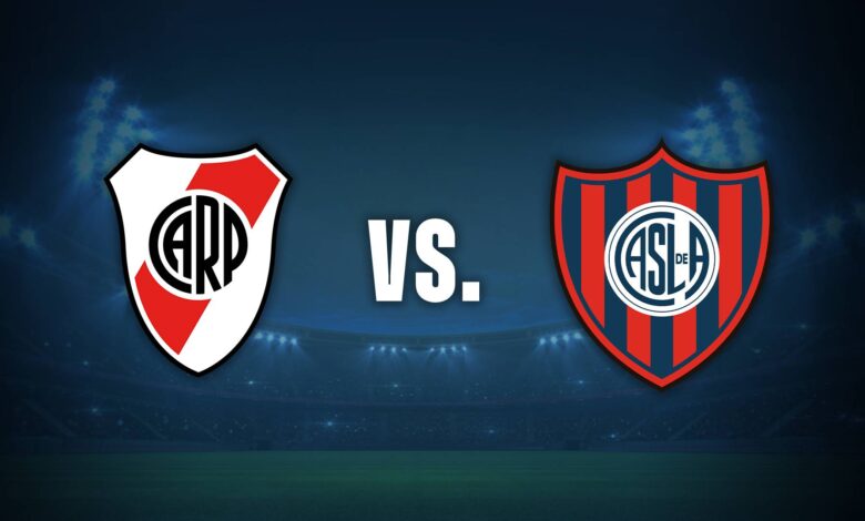 River vs. San Lorenzo, en un duelo clave por la definición de la Liga Profesional Argentina.