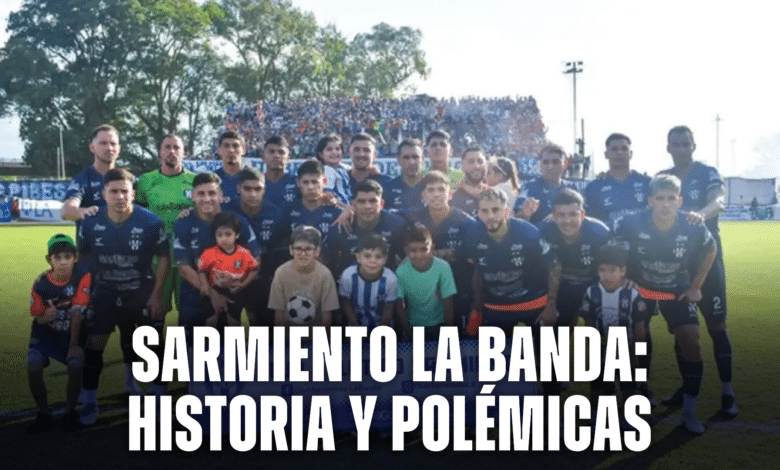 Sarmiento de la Banda, el equipo con más polémica en este 2024.