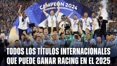 Todos los títulos internacionales que puede ganar Racing en el 2025