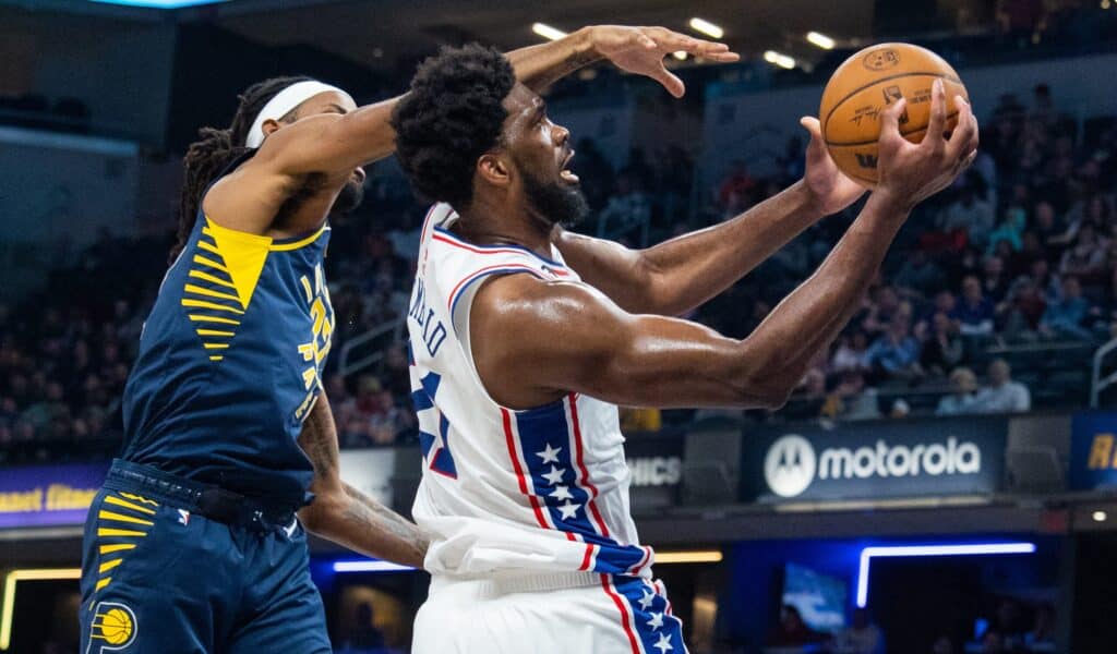 Philadelphia 76ers vs Indiana Pacers será uno de los partidos esperados de la jornada de viernes de la NBA.