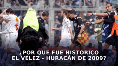 Vélez vs Huracán, el partido de las polémicas en 2009.