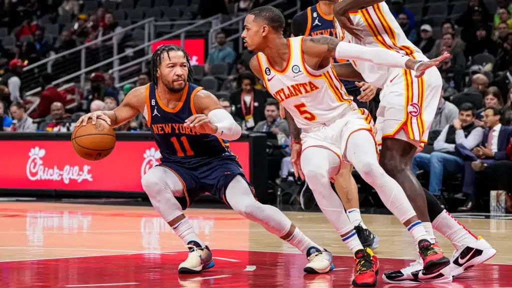 New York Knicks vs Atlanta Hawks será el tercer partido de los cuartos de final de la Emirates NBA Cup. 