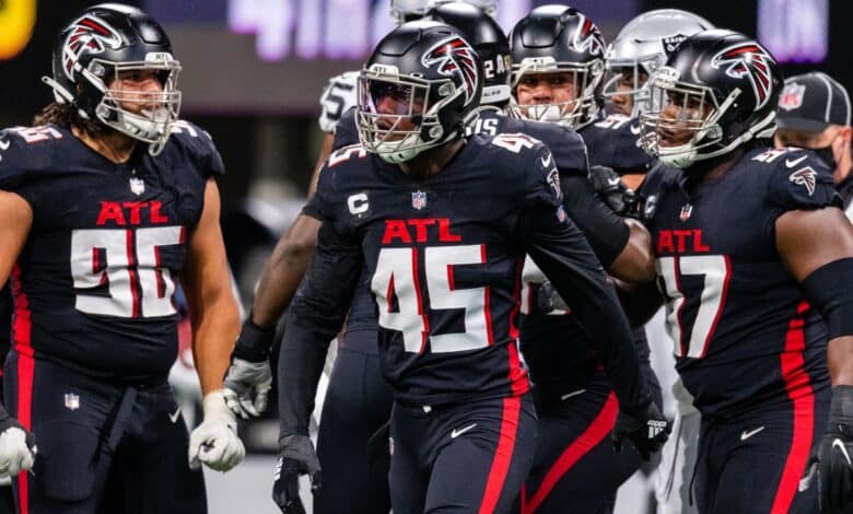 Las Vegas Raiders vs Atlanta Falcons será el último partido de la jornada de lunes de la NFL.