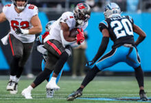 Tampa Bay Buccaneers vs Carolina Panthers será otro de los partidos especiales de la jornada de domingo de la NFL.