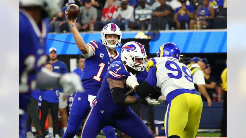 Los Ángeles Rams vs Buffalo Bills será uno de los partidos especiales de la jornada de domingo de la NFL.