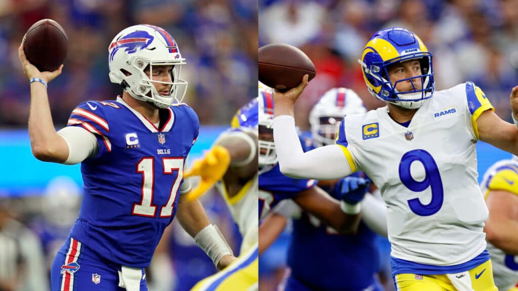 Los Ángeles Rams vs Buffalo Bills será uno de los partidos especiales en la jornada de domingo de la NFL.