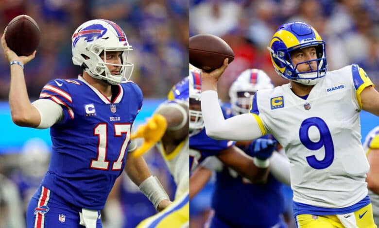 Los Ángeles Rams vs Buffalo Bills será uno de los partidos especiales en la jornada de domingo de la NFL.