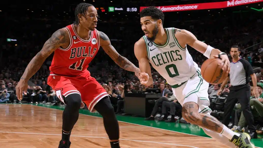 Chicago Bulls vs Boston Celtics será uno de los partidos claves que tendrá la jornada de sábado de la NBA. 