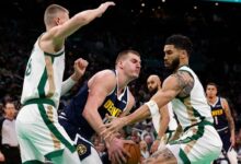 Denver Nuggets vs Boston Celtics será uno de los partidos especiales de esta jornada de miércoles en la NBA. (@NBA)