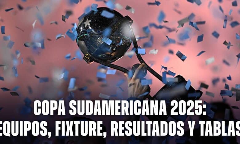 Copa Sudamericana 2025: calendario, equipos, resultados, tablas, fases y todos los detalles