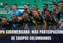 Copa Sudamericana participaciones equipos colombianos