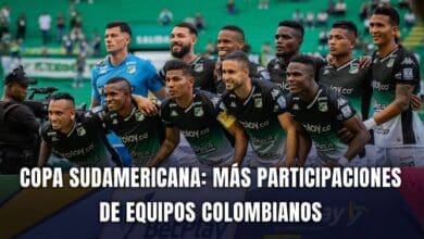 Copa Sudamericana participaciones equipos colombianos