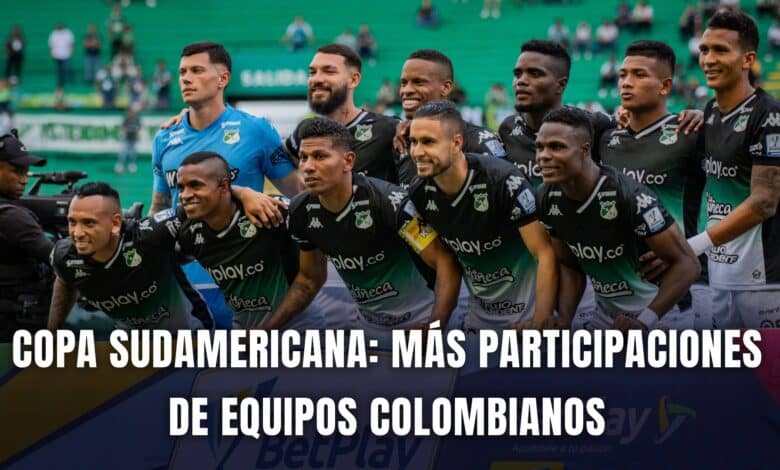 Copa Sudamericana participaciones equipos colombianos