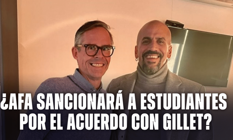 Gillet y Verón, el polémico acuerdo que puede complicar a Estudiantes.