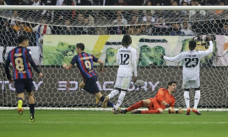 Barcelona vs. Real Madrid Supercopa de España