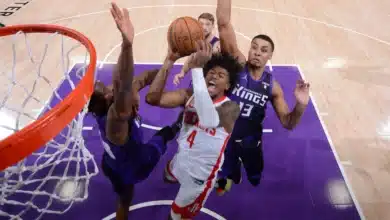 Sacramento Kings vs Houston Rockets será uno de los primeros partidos que tendrá la jornada de viernes de la NBA. (@NBA)