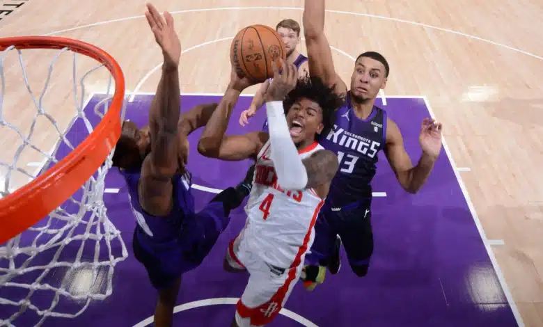 Sacramento Kings vs Houston Rockets será uno de los primeros partidos que tendrá la jornada de viernes de la NBA. (@NBA)