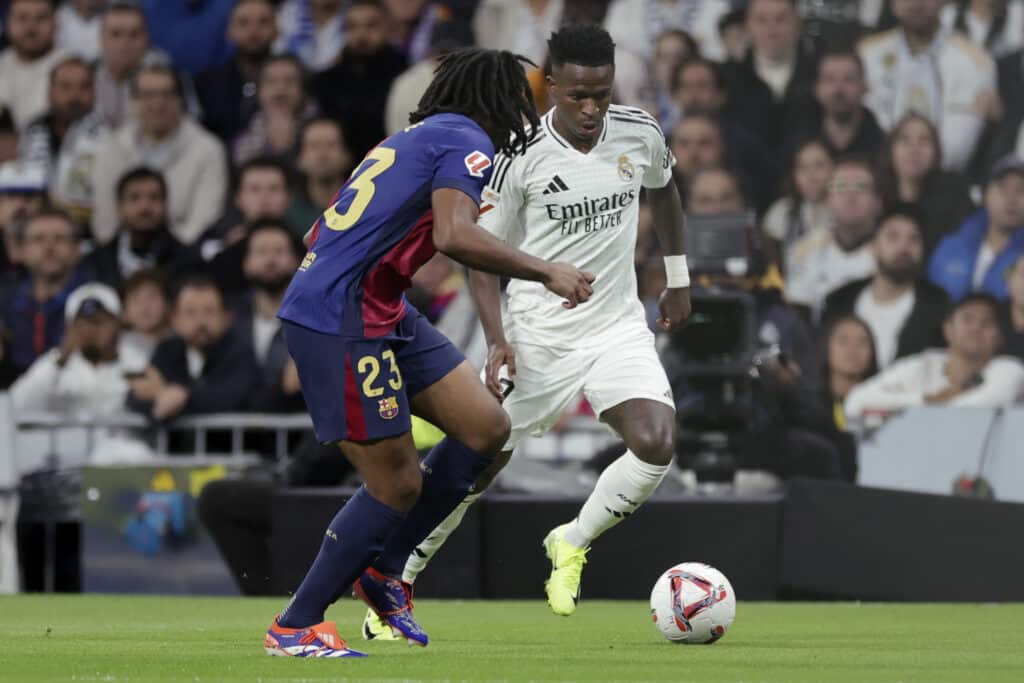 Vinicius Jr, la gran figura del Real Madrid vs. Barcelona en la última final por la Supercopa de España (Foto: Getty Images)