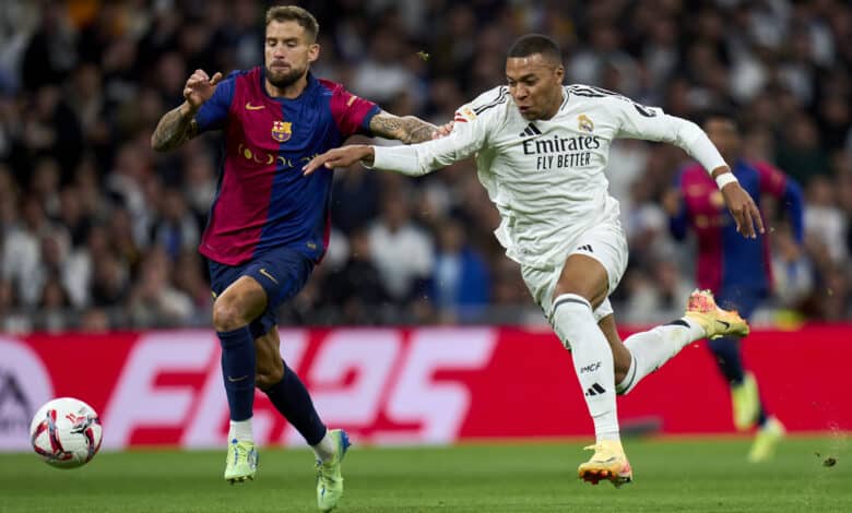 Kylian Mbappé Real Madrid vs. Barcelona