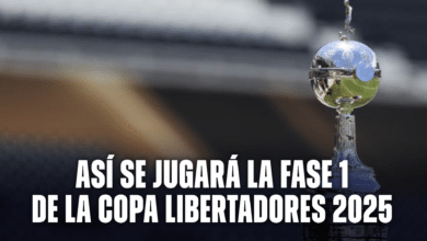 Fase 1 de la Copa Libertadores 2025: partidos, calendario