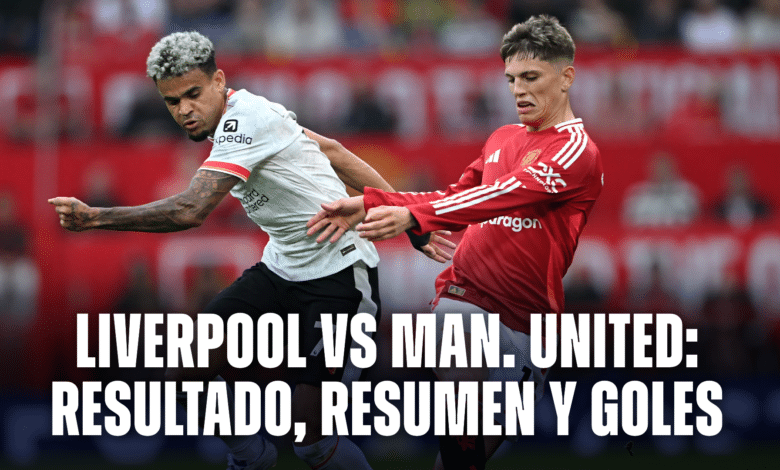 Liverpool vs Manchester United, el gran clásico inglés en Anfield.