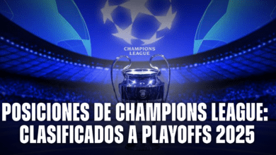 Posiciones de Champions League: clasificados a Playoffs 2025