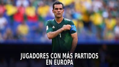 Jugadores de la Selección Mexicana con más partidos en el Viejo Continente.