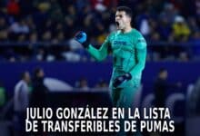 Julio González con Pumas