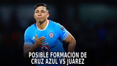 Cruz Azul y su posible once titular vs Juárez.