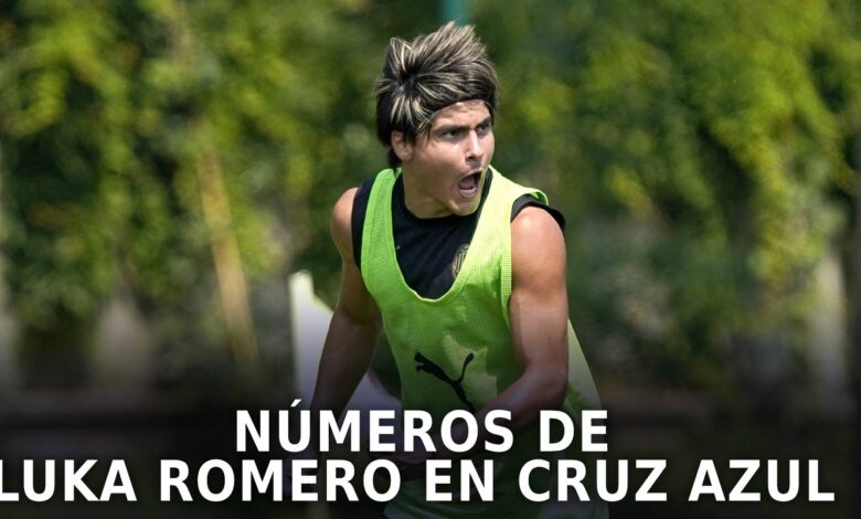 Luka Romero con Cruz Azul.