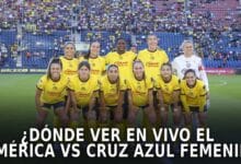 América vs Cruz Azul por la Liga MX Femenil.