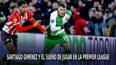 Santiago Giménez con Feyenoord