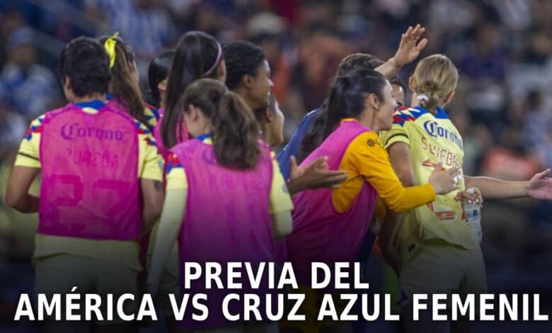 América vs Cruz Azul Femenil por el torneo Clausura 2025