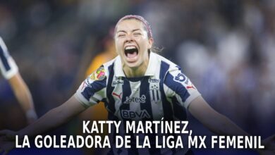 Katty Martínez con las Rayadas