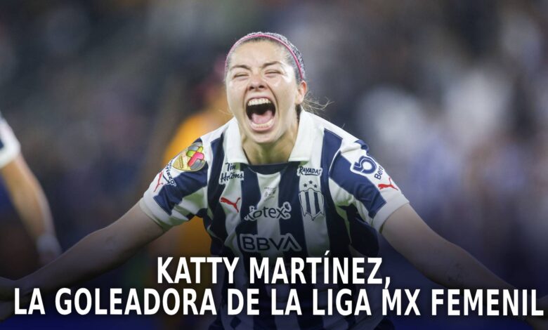 Katty Martínez con las Rayadas