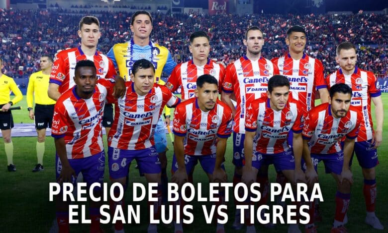 San Luis vs Tigres por el torneo Clausura 2025