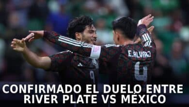 River Plate vs México, duelo confirmado.