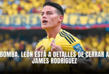 Bomba Leon a detalles de cerrar a James Rodríguez