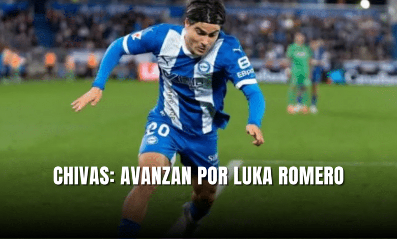 Chivas avanza por Luka Romero