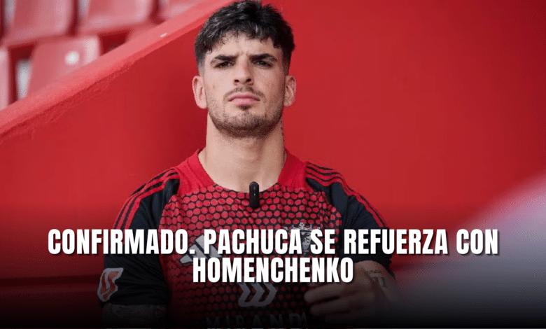 Confirmado Pachuca se refuerza con Santiago Homenchenko