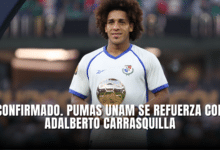 Confirmado Pumas UNAM se refuerza con Adalberto Carrasquilla