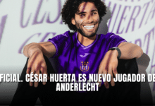 Oficial. César Huerta es nuevo jugador del Anderlecht