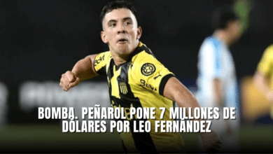 Peñarol pone 7 millones de dólares por leo fernandez